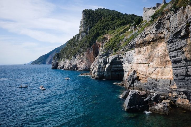 Porto Venere - Byronova jeskyně (Grotta di Byron) 