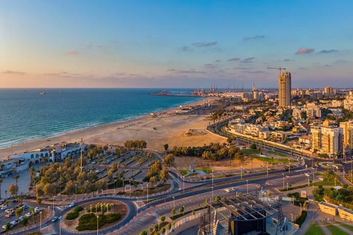 Ashdod - Pohled na přístav