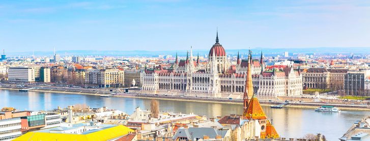 Maďarský palament - jedna z nejkrásnějších budov v maďarském hlavním městě Budapešti  