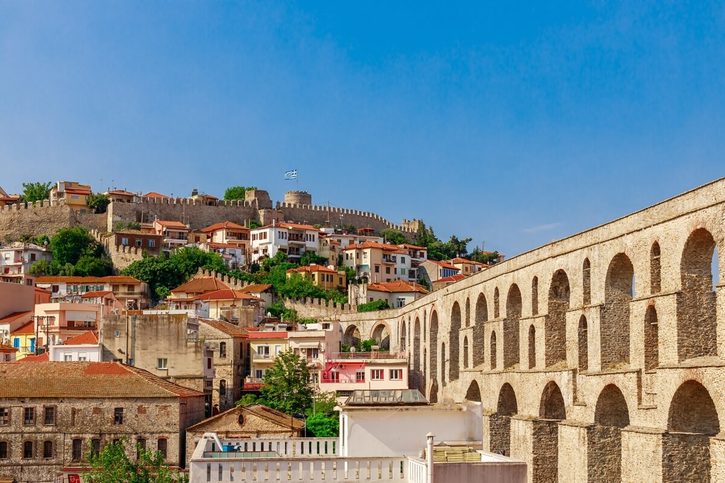 Kavala - Staré město, hrad a akvadukt