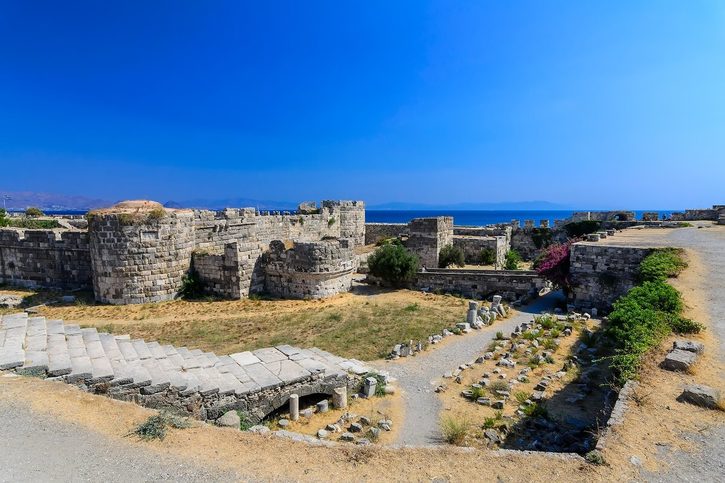 Kos - Středověký hrad Neratzia