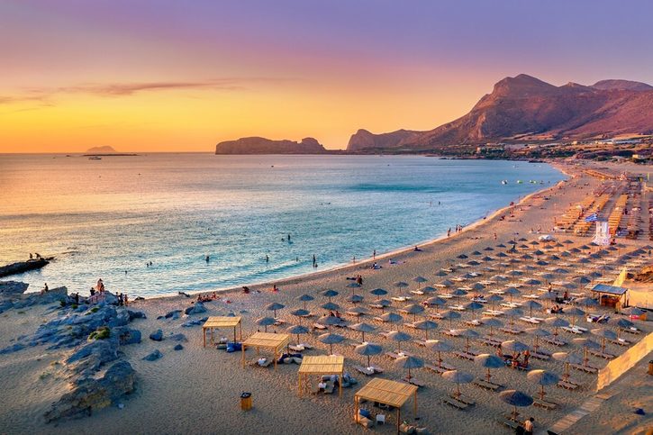 Chania - Písečná pláž Falasarna