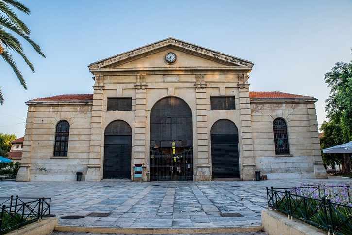 Chania - Starý trh v centru města.