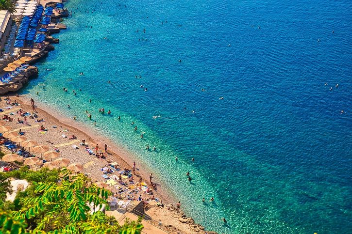 Nafplio - Pláž Arvanitia Nafplio - Pláž Arvanitia