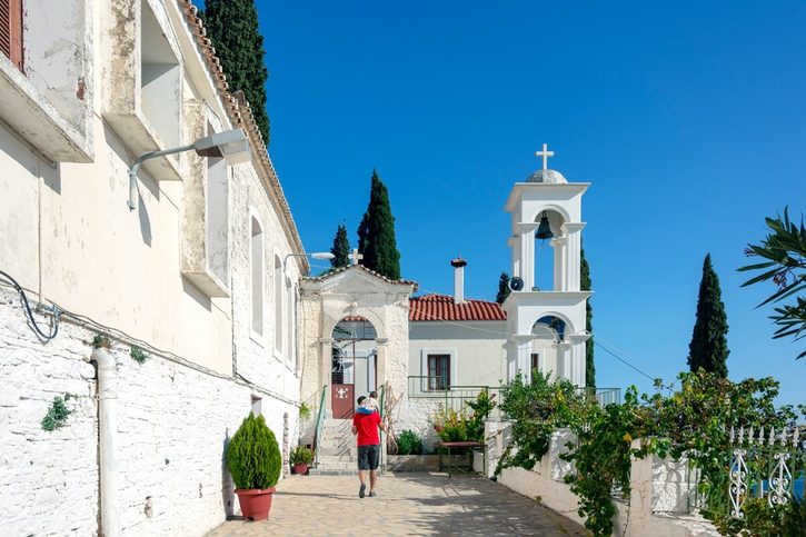 Samos - Klášter Panagia Spiliani