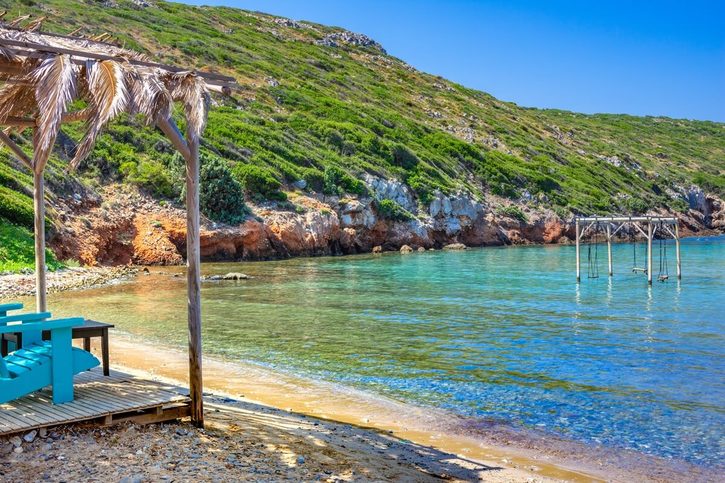 Samos - Pláž Livadaki.