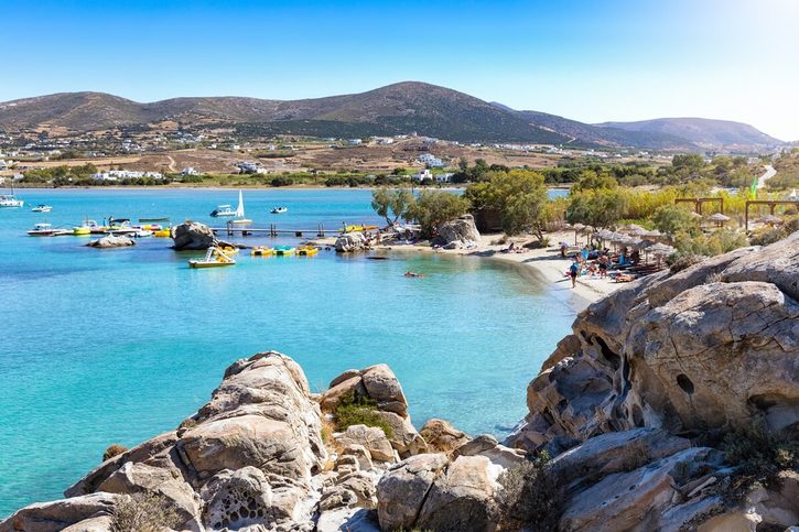 Paros - Pláž Kolymbithres 