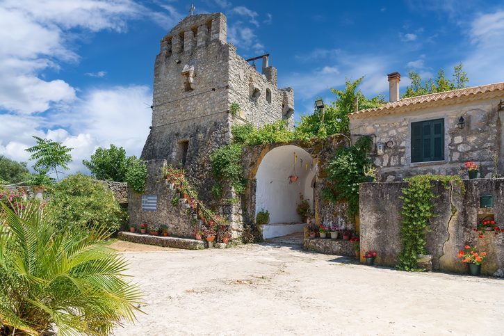 Zakynthos - Klášter Panagia Anafonitria