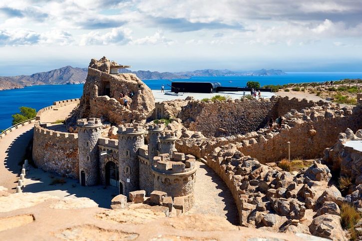 Cartagena - Opevněná hradba - Castillitos Battery.