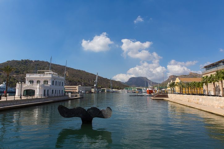 Cartagena - Pohled z přístavu.