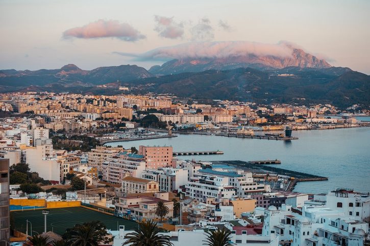 Ceuta - Pohled na přístav