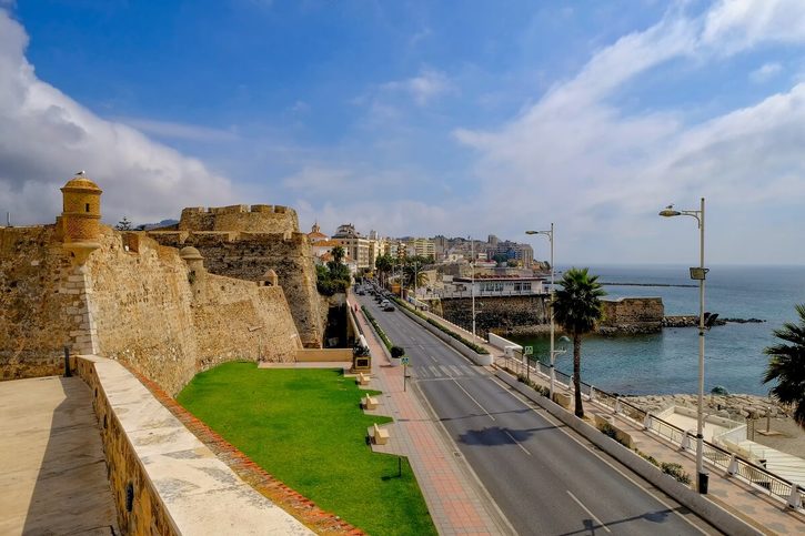 Ceuta - Královské hradby Ceuty