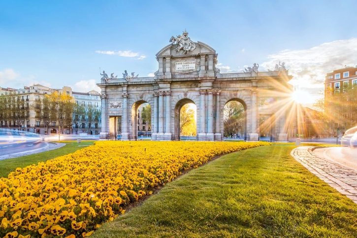 Madrid - Brána Puerta de Alcalá