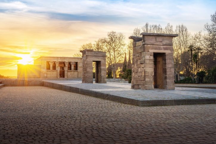 Madrid - Chrám Debod (Templo de Debod)