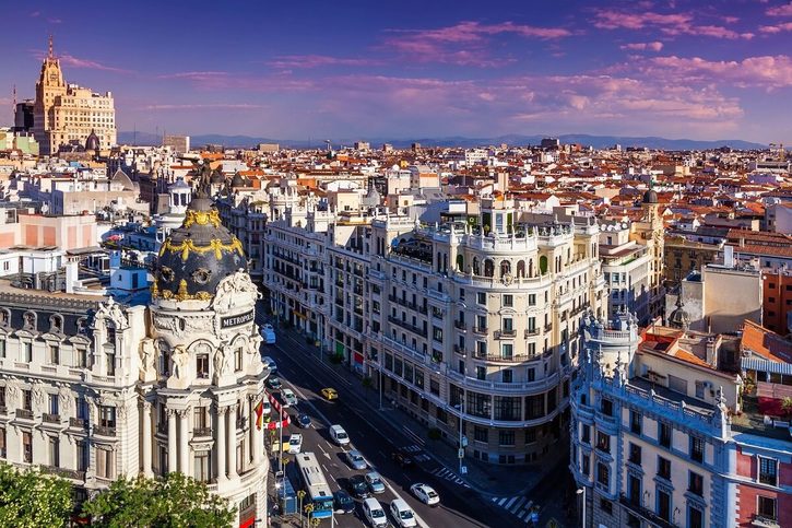 Madrid - Calle de Alcalá a Gran Vía