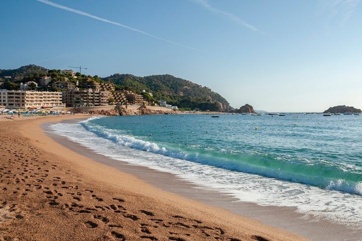 Palamós - Pláž Platja Gran