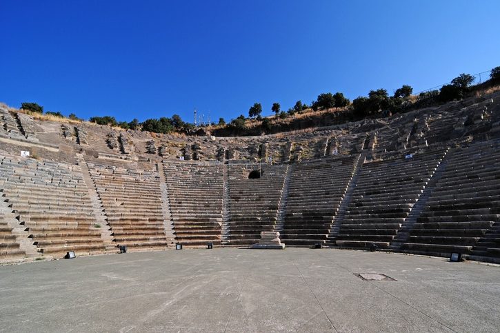 Bodrum - Starověké divadlo v Halikarnassu Bodrum - Starověké divadlo v Halikarnassu