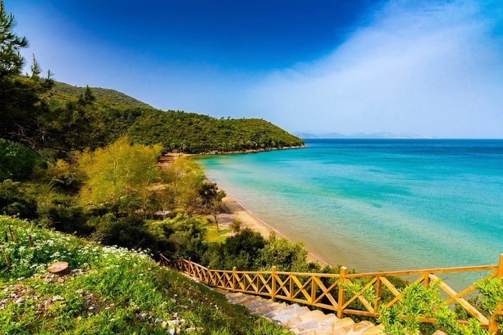 Kusadasi (Efez) - Národní park poloostrova Dilek v Turecku.