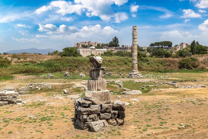 Kusadasi (Efez) - Ruiny Artemidina chrámu