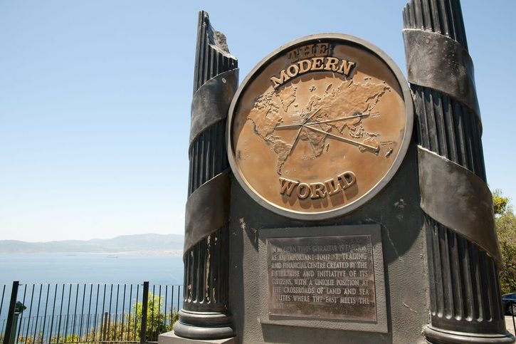Gibraltar - Herkulovy sloupy (Pillars of Hercules)