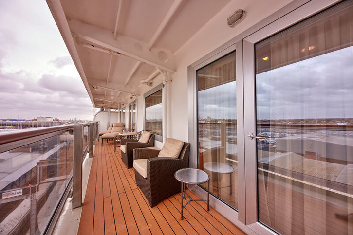 Master Suite, balkon - Queen Elizabeth