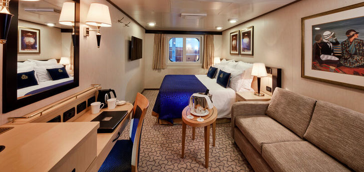 Kajuta s oknem s omezeným výhledem - Queen Elizabeth