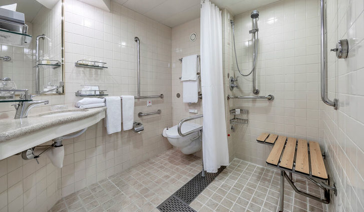 Bezbariérová vnitřní kajuta, koupelna - Queen Elizabeth