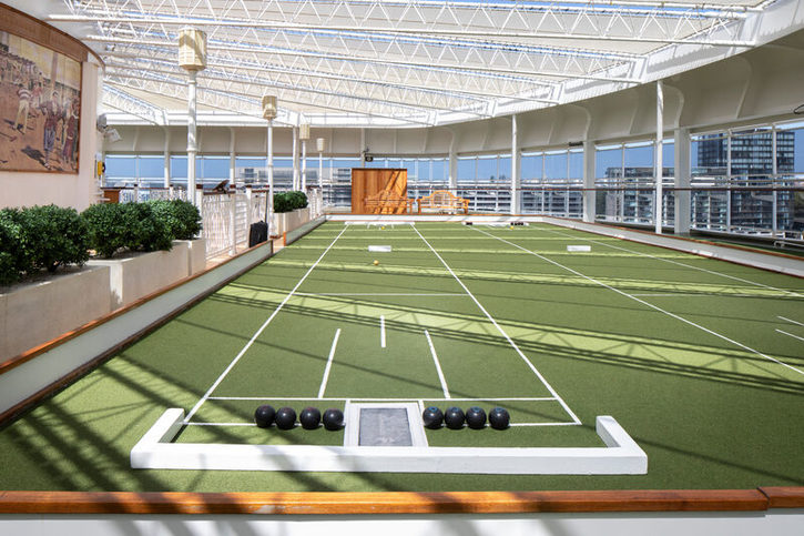 Herní paluba - Queen Elizabeth