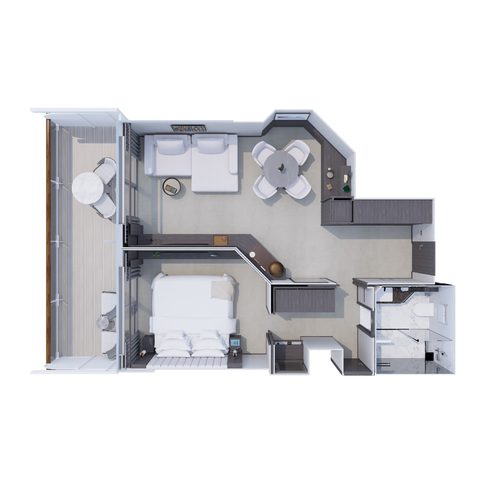 Grand Penthouse, plánek - Explora I