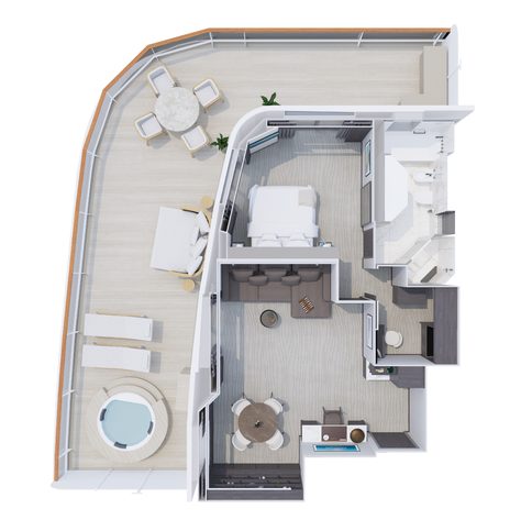 Serenity Residence, plánek - Explora I