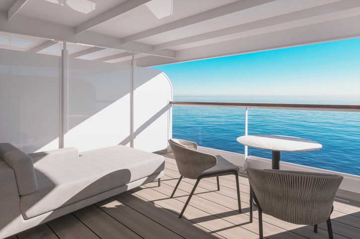 Ocean suites - Ocean apartmá s velkou terasou, terasa - Explora I