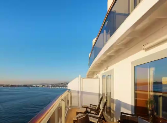 Neptune Suite, balkon - Westerdam