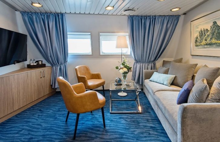 Suite (M4), obývací část - Nordnorge
