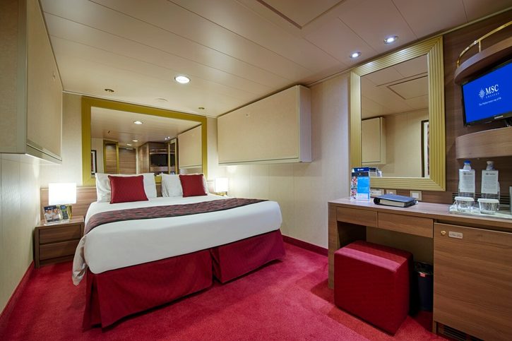 Čtyřlůžková vnitřní kajuta - MSC Divina