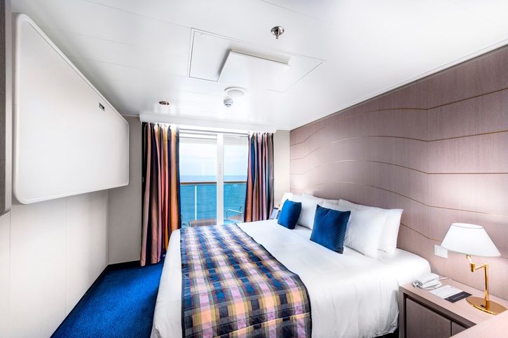 Třílůžková kajuta s balkonem - MSC Lirica