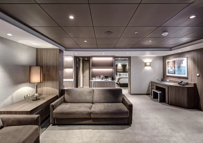 Čtyřlůžkové Rodinné apartmá Yacht Club Executive Suite (YCT) - MSC Meraviglia