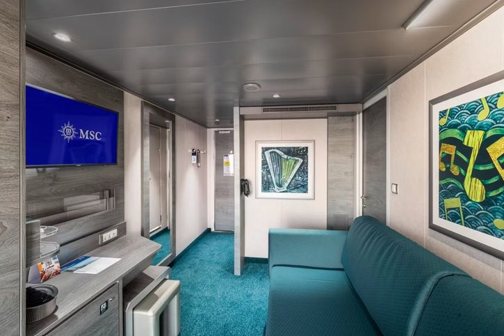 Jednolůžková kajuta s balkonem - MSC Meraviglia