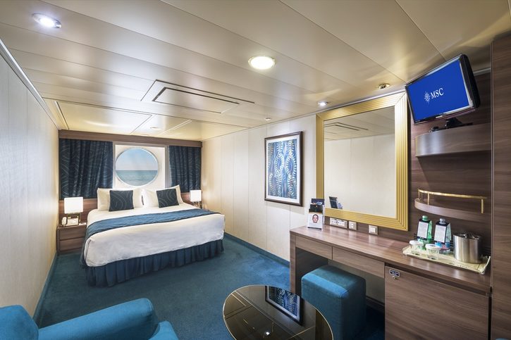 Dvoulůžková kajuta s oknem - MSC Splendida