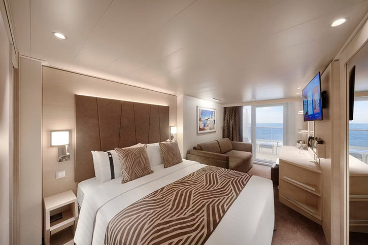 Kajuta Premium Aurea s balkonem - MSC World America