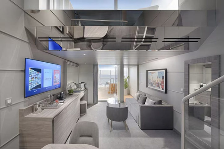 Apartmá MSC Yacht Club Duplex Suite s vířivkou - MSC World Atlantic