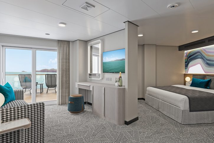 Apartmá s velkým balkonem na zádi (SH) - Norwegian Aqua