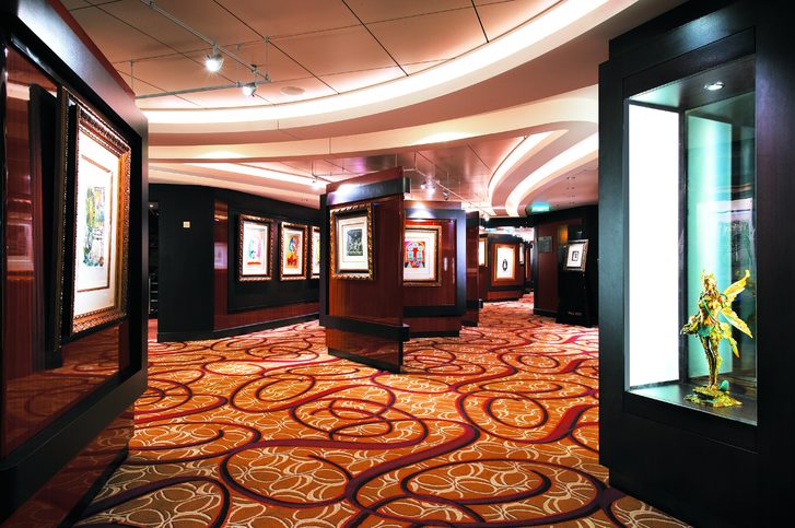 Galerie umění - Norwegian Epic