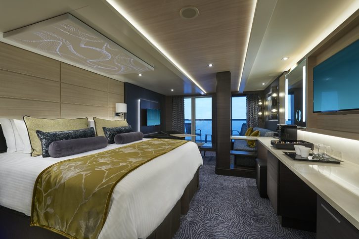 Čtyřlůžkové apartmá Penthouse s balkonem - Norwegian Joy