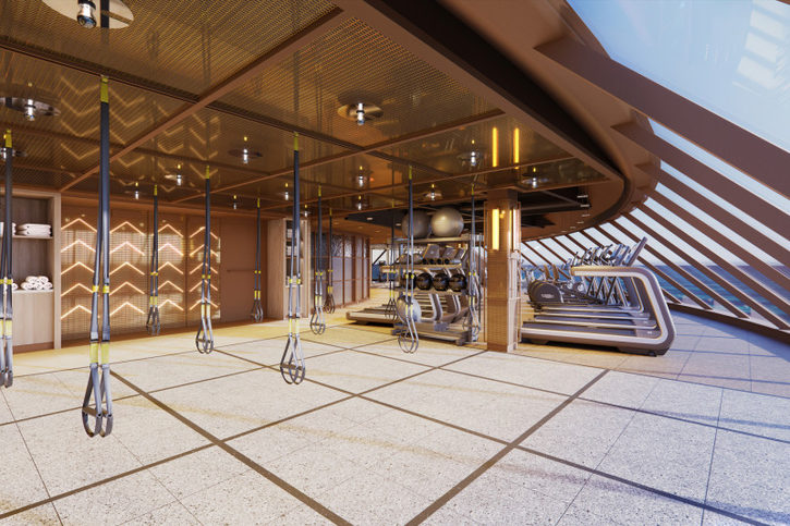 Fitness centrum - Norwgian Luna