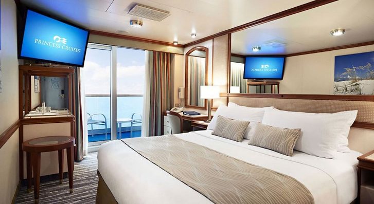 Kajuta s balkonem - Caribbean Princess