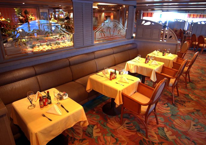 Restaurace - Caribbean Princess