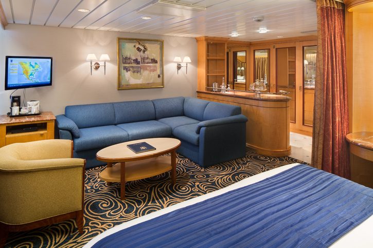 Grand Suite, obývací část - Grandeur of the Seas