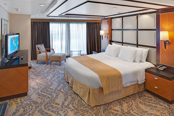Royal Suite, ložnice - Navigator of the Seas
