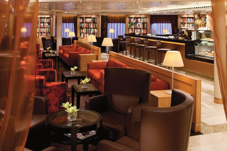Knihovna, bar - Seabourn Soujourn