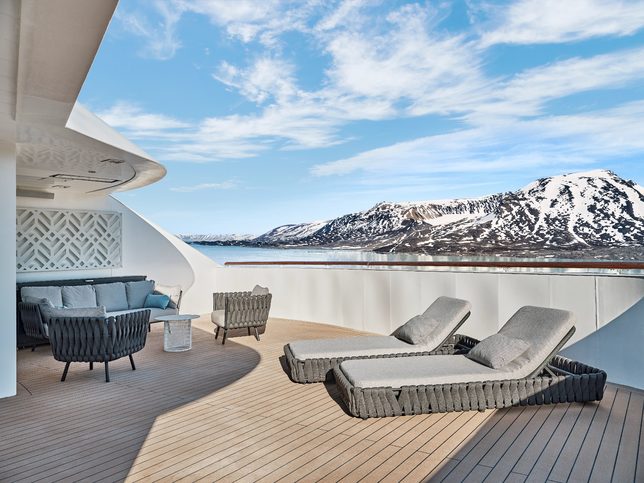 Owner´s Suite, balkon - Silver Endeavour